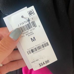 Black long sleeve dress